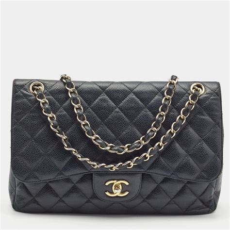 chanel classic flap black caviar|The Ultimate Chanel Flap Guide .